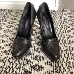 Ralph Lauren Black Heels 5 1/2